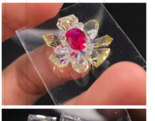 摆胚设计实拍——肖像钻石个性设计